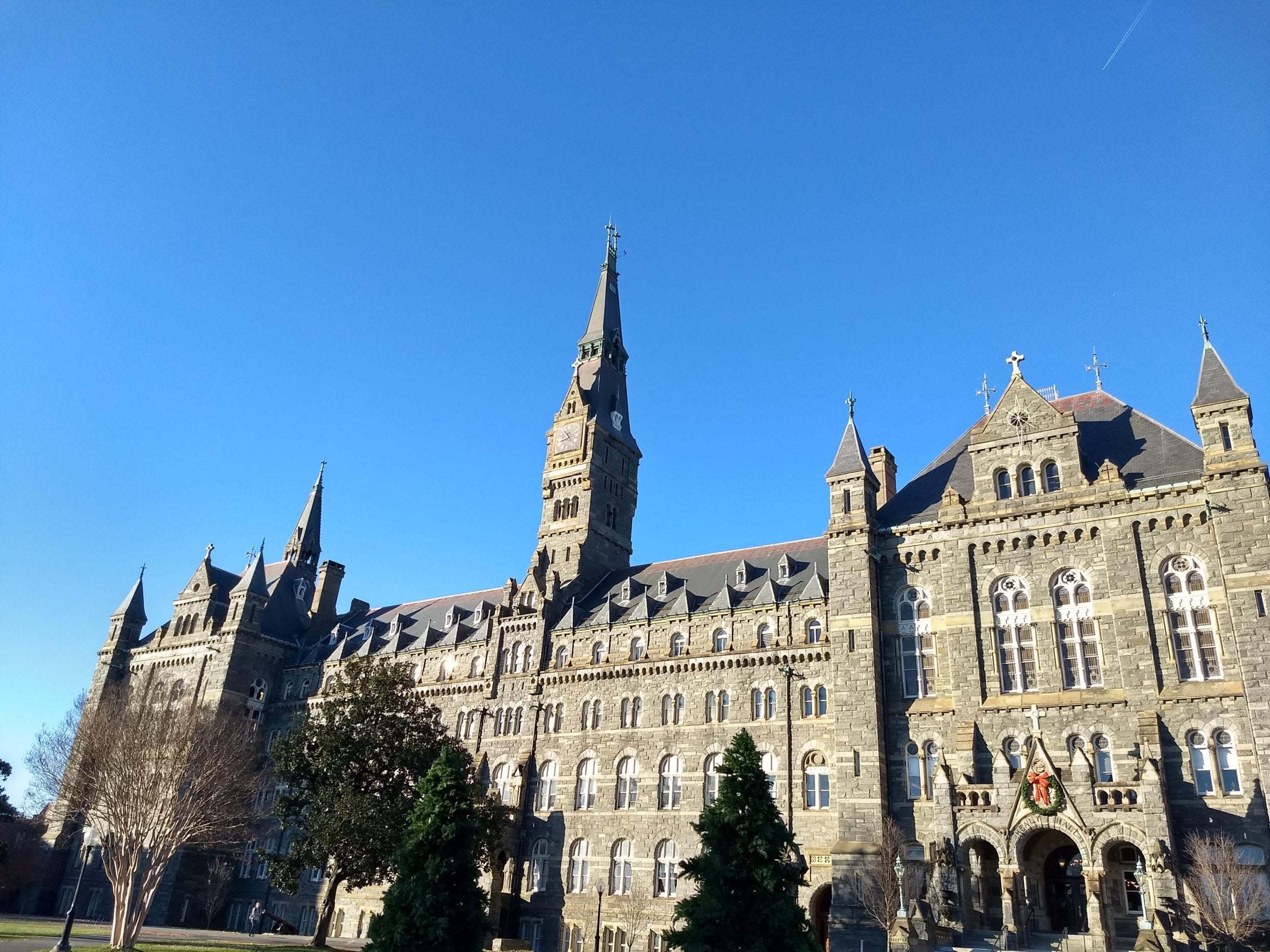View of Healy Hall