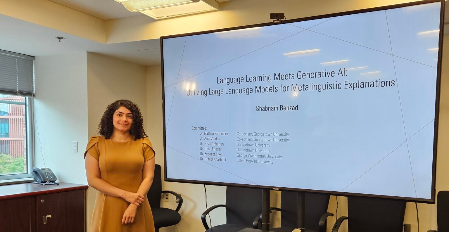 Department of Computer Science | Georgetown University