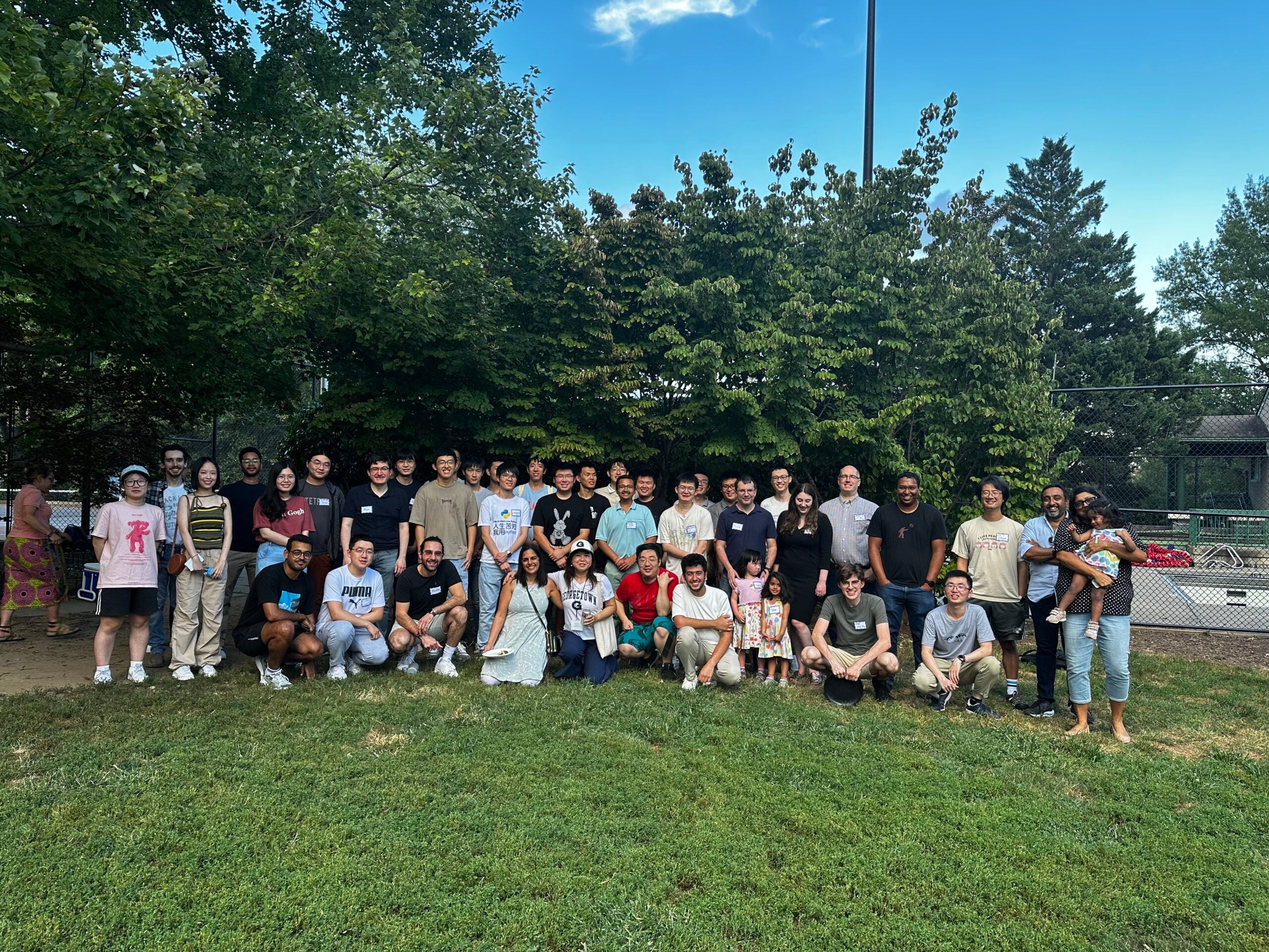 Student attended the Graduate Student Welcome Picnic on September 8, 2023 at Volta Park
