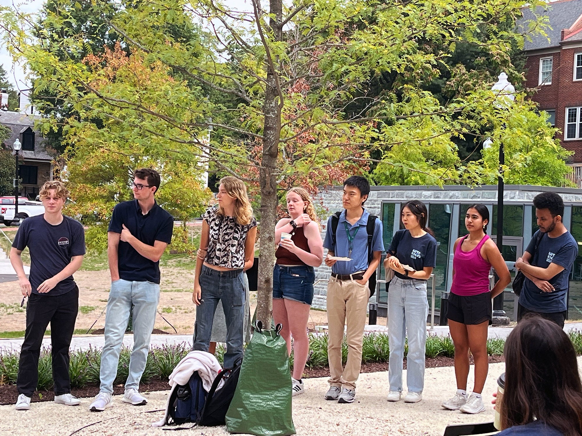 students on a trip